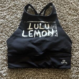lululemon athletica Black Tank Top